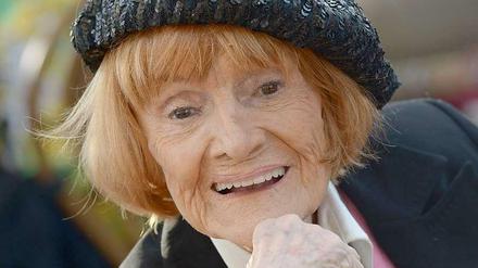 Berliner Bühnenstar: die Chansonsängerin Gisela May.