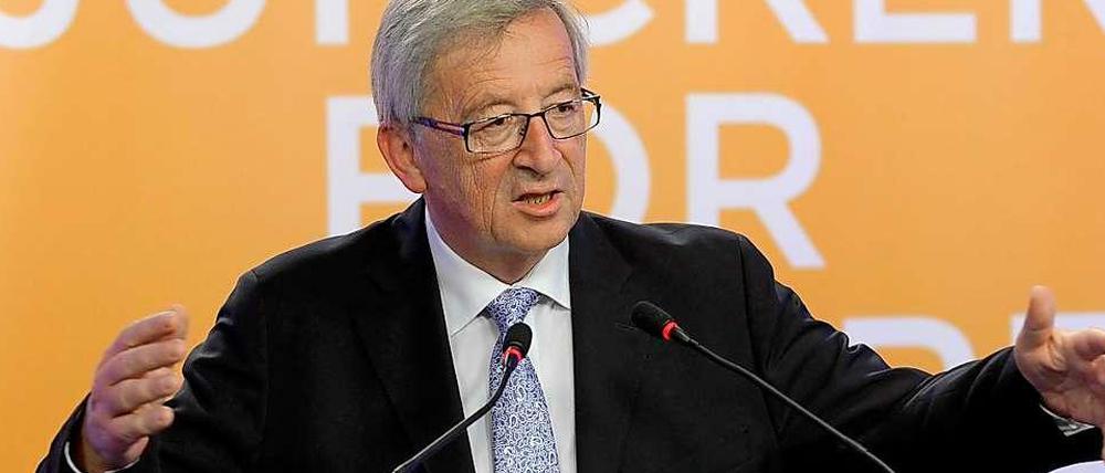 Jean-Claude Juncker ist der Spitzenkandidat für das Amt des Kommissionspräsidenten und findet breite Unterstützung. Eigentlich.