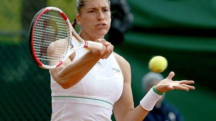 Zieh durch! Andrea Petkovic kann in Paris ein großes Turnier spielen.