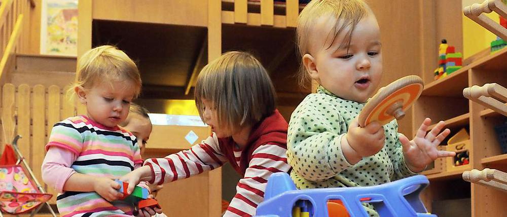 Kinder in einer Kita. 