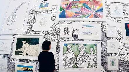 Bilder des Künstlers Tonel in den Kunstwerken.