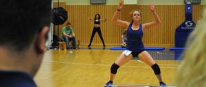 Die Jury sieht alles. Chearleader-Casting bei Alba Berlin