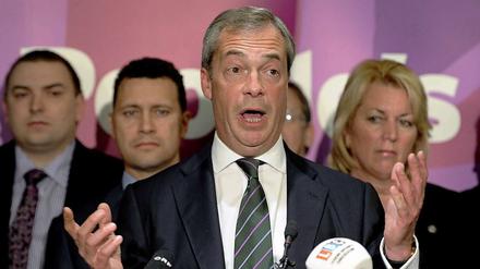 Ukip-Chef Nigel Farage
