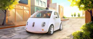 Nur ein Spielzeugauto? Bisher ist es jedenfalls nicht viel mehr, was Google in einer Auflage von etwa 100 bauen will.