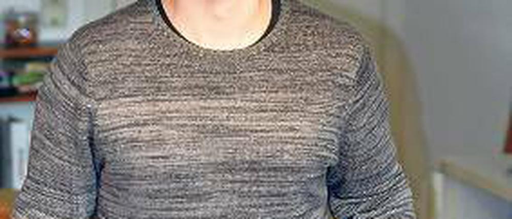 Nikolai Schmidt kocht gerne für seine Gäste - auch wenn die vorher nicht kannte.