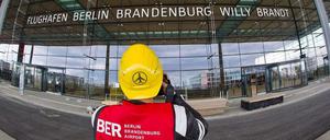 BER-Baustelle in Schönefeld.
