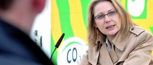 Cornelia Yzer (CDU). Die Berliner Wirtschaftssenatorin reist in Begleitung von 25 Unternehmen und Institutionen.