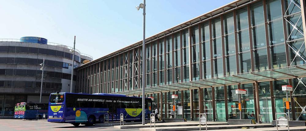 An diesem Busbahnhof in Marseille wurde der Mann festgenommen.