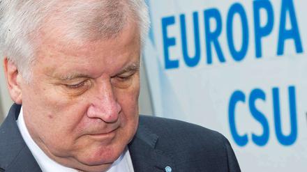 CSU-Chef Horst Seehofer.