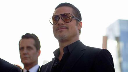 Schauspieler Brad Pitt bei der Premiere von "Maleficent" in Hollywood.