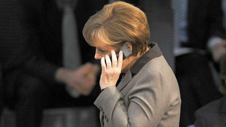 Das Handy von Kanzlerin Angela Merkel wurde von der NSA abgehört. Das bleibt juristisch offenbar ohne Folgen.