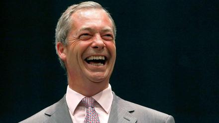 Die rechtspopulistische Ukip von Nigel Farage hat die Europawahl in Großbritannien gewonnen.