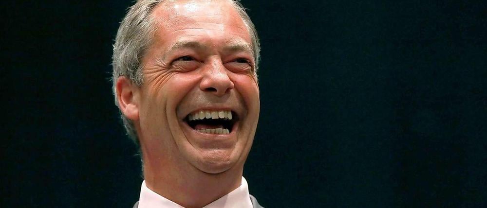 Die rechtspopulistische Ukip von Nigel Farage hat die Europawahl in Großbritannien gewonnen.
