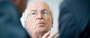 Generalbundesanwalt Harald Range am Mittwoch vor dem Rechtsausschuss des Bundestages.