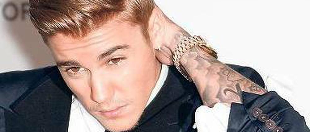 Wäre gerne ein rauer Bengel. Justin Bieber, kanadischer Sänger.