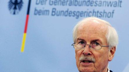 Generalbundesanwalt Harald Range.