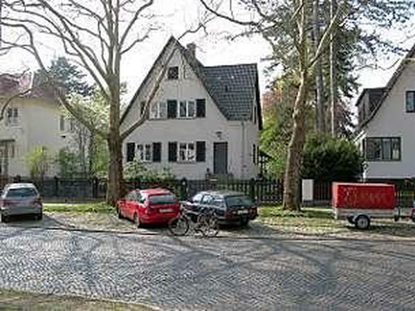 Die Ihnestraße 2014.