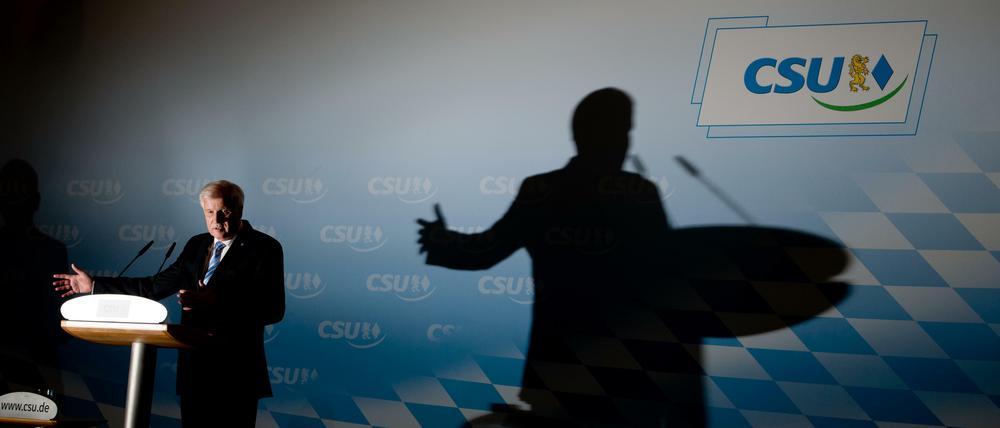 Horst Seehofer, Vorsitzender der CSU.