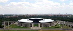 Olympia ist noch ganz weit weg vom Berliner Olympiastadion.