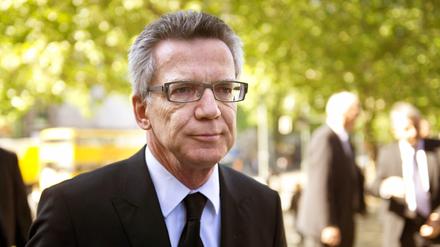 Innenminister Thomas de Maizière will eine bessere Vernetzung der Behörden, um besser gegen Einbrecherbanden vorzugehen zu können.