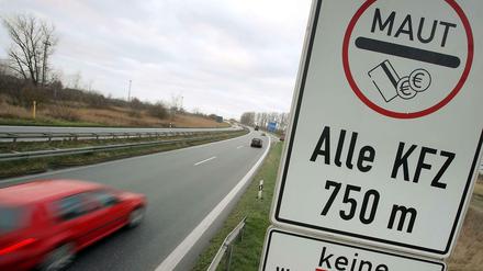 Keine Wendemöglichkeit mehr vor der Mautstelle? 