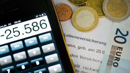 Die Bundesregierung will die Lebensversicherungen reformieren.