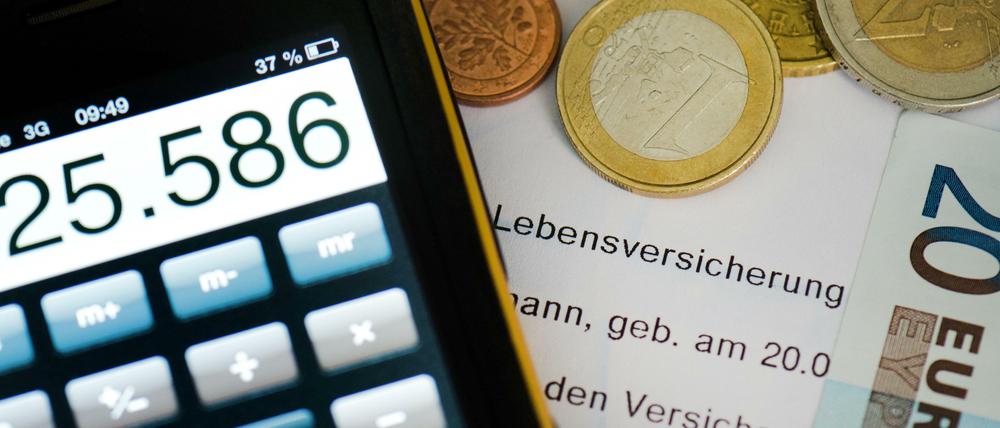 Die Bundesregierung will die Lebensversicherungen reformieren.