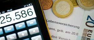 Die Bundesregierung will die Lebensversicherungen reformieren.