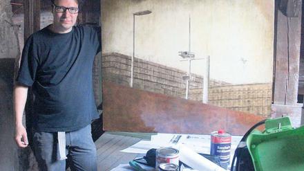 Hinter der Oberfläche. Ilja Mlosch findet seine Kunst in der Stadt. 