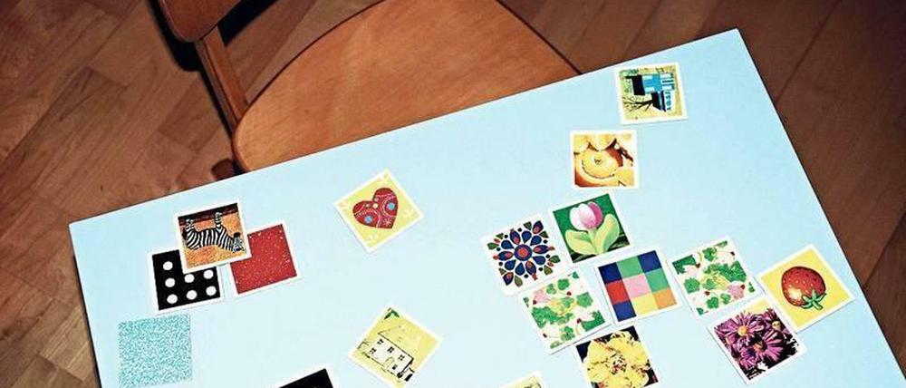 Ein Klassiker: Das Memory-Spiel.