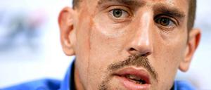 Saisonaus. Franck Ribéry steht der französischen Nationalelf in Brasilien nicht zur Verfügung.