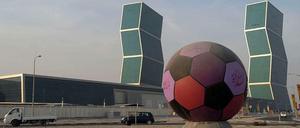Keine runde Sache: die Fußball-WM in Katar.