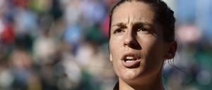 Gefasst nach der Niederlage: Andrea Petkovic.