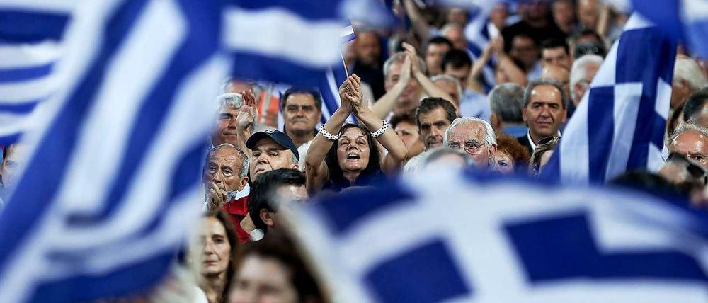 In der griechischen Bevölkerung kommt das Geld nicht an