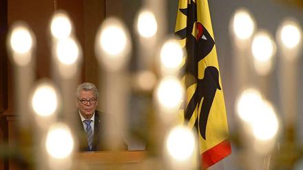 Bundespräsident Joachim Gauck.