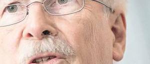 Generalbundesanwalt Harald Range am Mittwoch vor dem Rechtsausschuss des Bundestages. 
