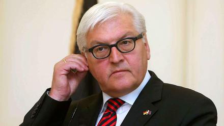 Außenminister Frank-Walter Steinmeier