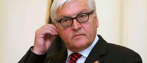 Außenminister Frank-Walter Steinmeier