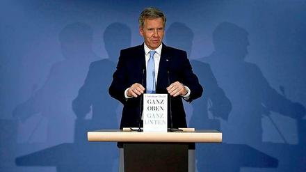 Bundespräsident a.D. Christian Wulff am Dienstag in Berlin.