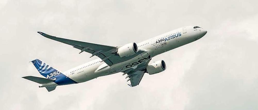 Der Airbus A350 soll Ende des Jahres an Kunden ausgeliefert werden.