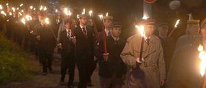 Fackelzug beim Burschentag 2013 in Eisenach