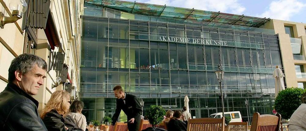 Demnächst mit Klimaanlage. Der Neubau der Akademie der Künste wird umgebaut.