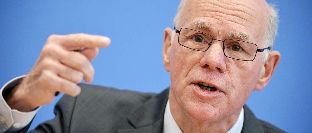 Immer streitbar - Norbert Lammert, Bundestagspräsident.