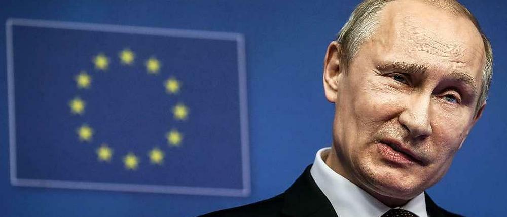 Wladimir Putin und die EU - das passt immer weniger zusammen.