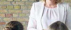 Law and Order. Die Anwältin Andrea von Finckh gehörte zu den Eltern, die den Schülern ihre Berufe erklärten.