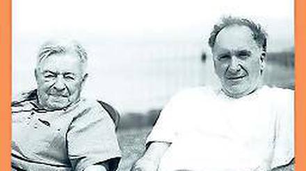 Teddy Kollek und sein Sohn Amos.