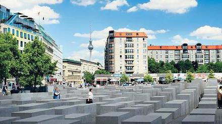 Das Holocaust-Mahnmal in Berlin.
