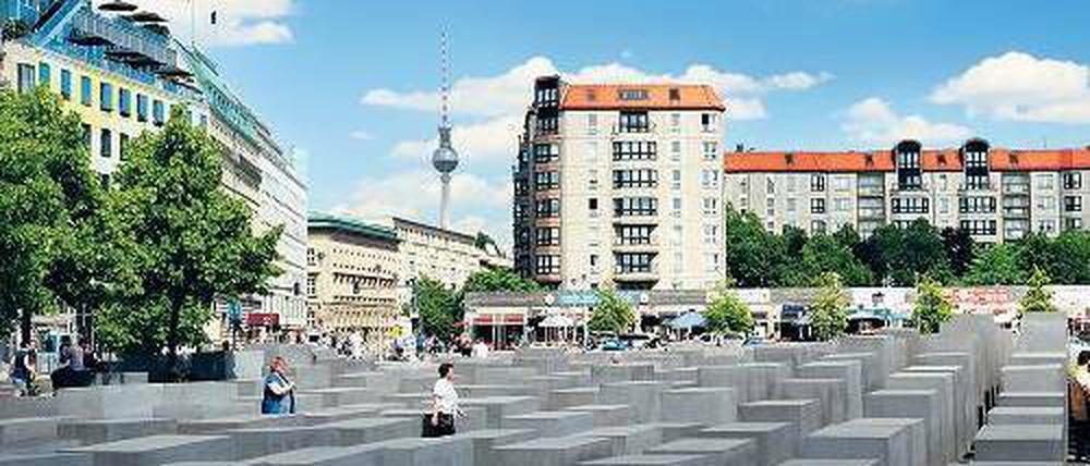 Das Holocaust-Mahnmal in Berlin.