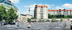 Das Holocaust-Mahnmal in Berlin.