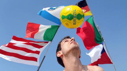 Menschen, Spiele, Sensationen. Der brasilianische Himmel regt zum Dichten an.